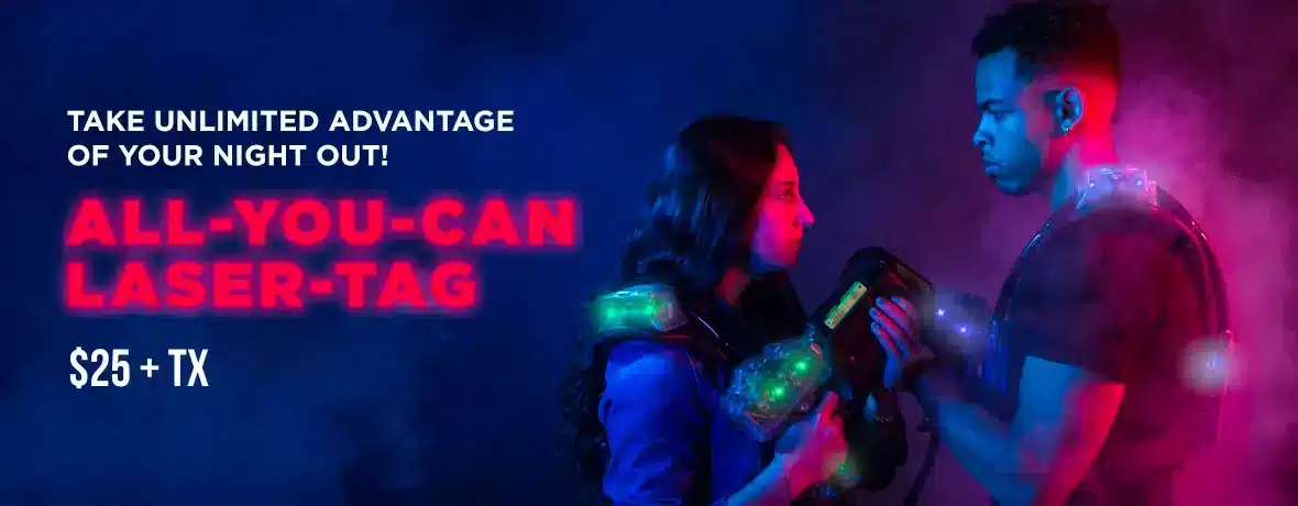all-you-can laser-tag